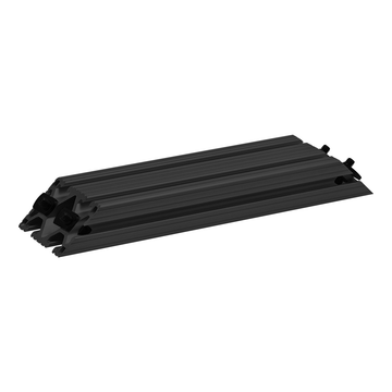 2579-BLACK -  1530-Lite-Black 45 Degree Support, 12" Long