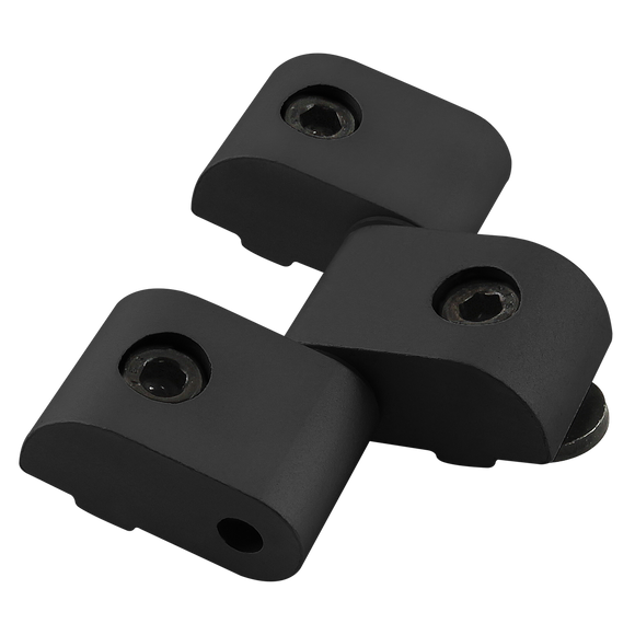 2066-BLACK -  10 Series Standard Captive Lift-Off Hinge Assembly