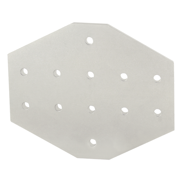4360 -  15 Series 12 Hole - Cross Flat Plate