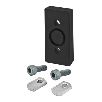 40-2450-BLACK -  40 Series Pressure Manifold Tap Ready Access Plate