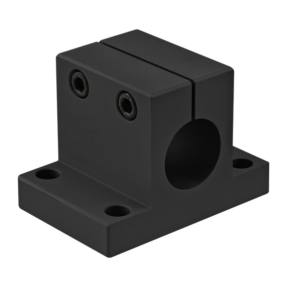 5920-BLACK -  15 Series 1" Wide Horizontal Stanchion Base