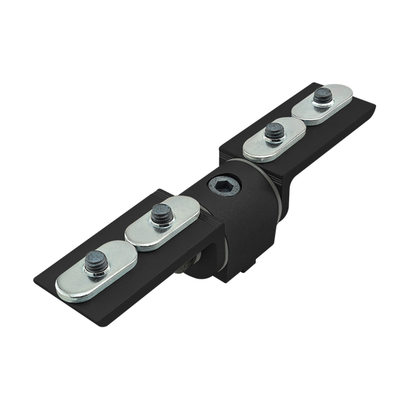 25-4168-BLACK -  25 Series Standard 0 Degree Dynamic Pivot Assembly with Dual "L" Arms