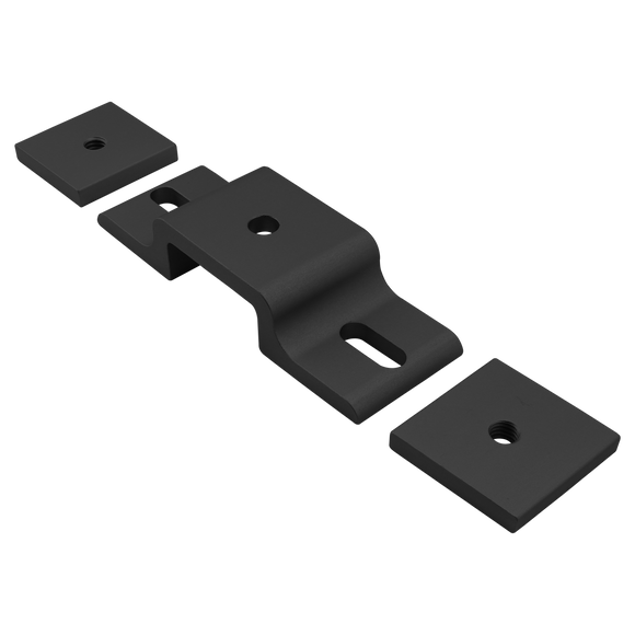 2518-BLACK -  15 Series &amp; Ready Tube Double Arm Narrow Mesh Retainer with Narrow Backing Plate