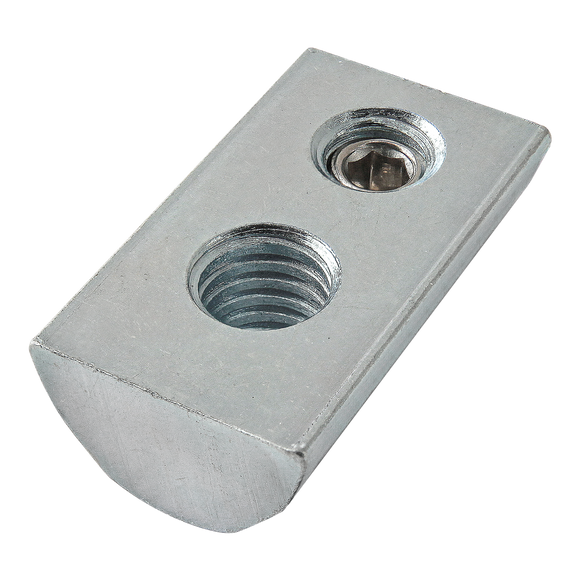 40-1968 -  M6 Roll-In T-Nut with Set Screw