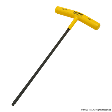 6000 - “T” Handle Ball End Hex Wrench - 3/16"