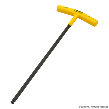 6030 - “T” Handle Ball End Hex Wrench - 1/4"