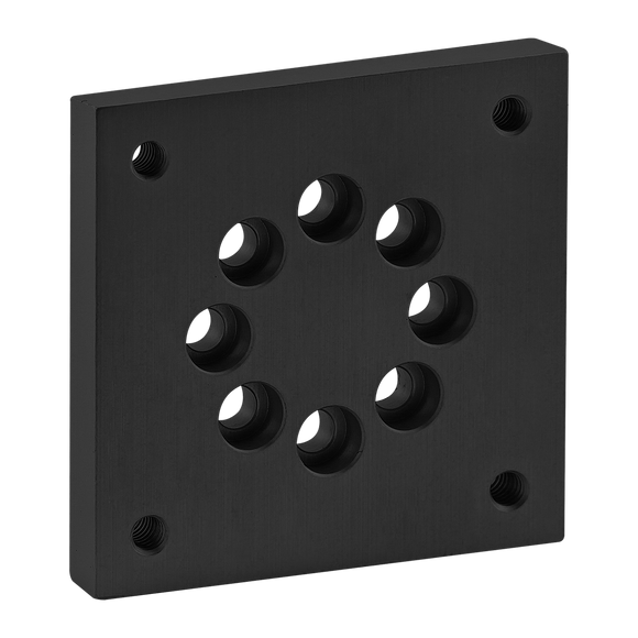 2406-BLACK -  10 Series Leveling Caster Base Plate