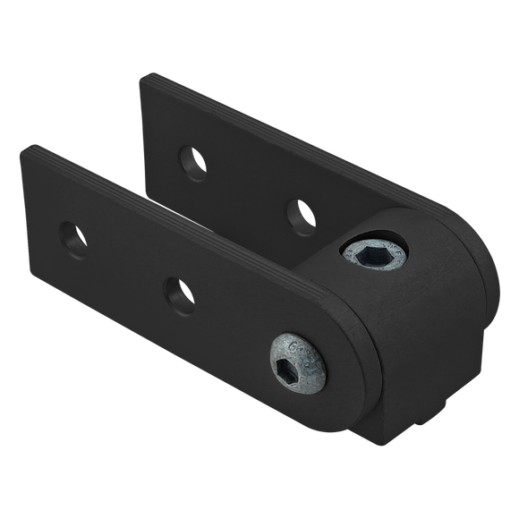 25-4197-BLACK -  25 Series 0 Degree&nbsp;Standard Structural Pivot Assembly with Dual Straight Arms