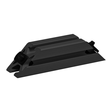 2546-BLACK -  1515-S-Black 45 Degree Support, 6" Long