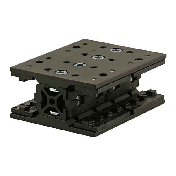 25-6736-BLACK -  25 Series Long - Double Mount Unibearing&trade; Assembly