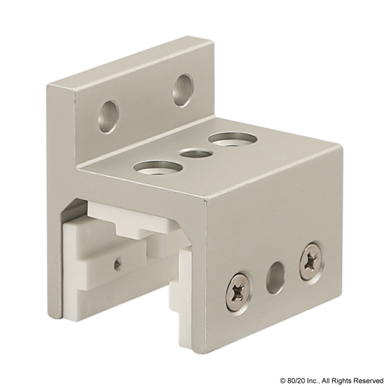 6415 - 10 Series Single Flange Short Linear Bearing with Brake Holes