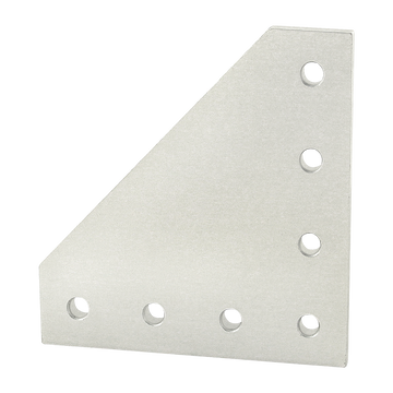 4152 -  10 Series 7 Hole - 90 Degree Angled Squared Flat Plate