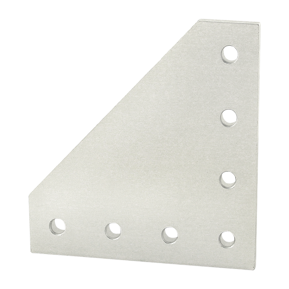 4152 -  10 Series 7 Hole - 90 Degree Angled Squared Flat Plate