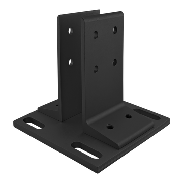 40-2400-BLACK -  40 Series Floor Mount Base Plate
