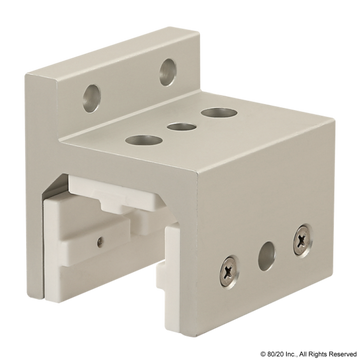 6515 - 15 Series 3 Slot Mount - Single Flange Short Standard Linear Bearing with Brake Holes