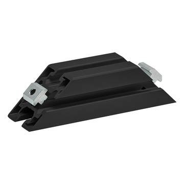 45-2525-BLACK -  45-4545-Black 45 Degree Support, 160mm Long