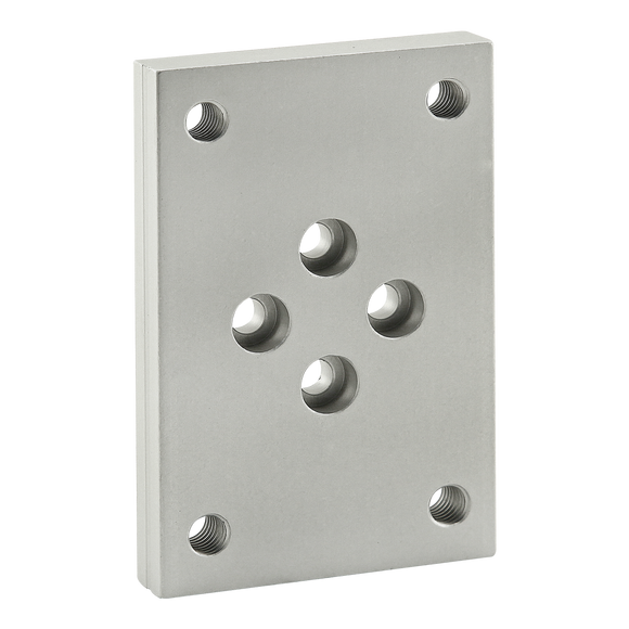 25-2419 -  25 Series Flange Mount Caster Base Plate
