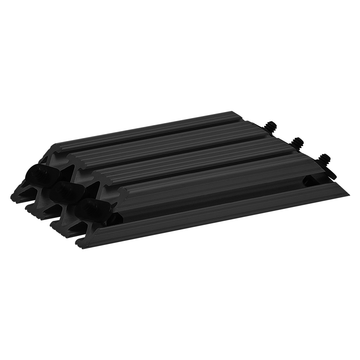 2571-BLACK -  1030-Black 45 Degree Support, 6" Long