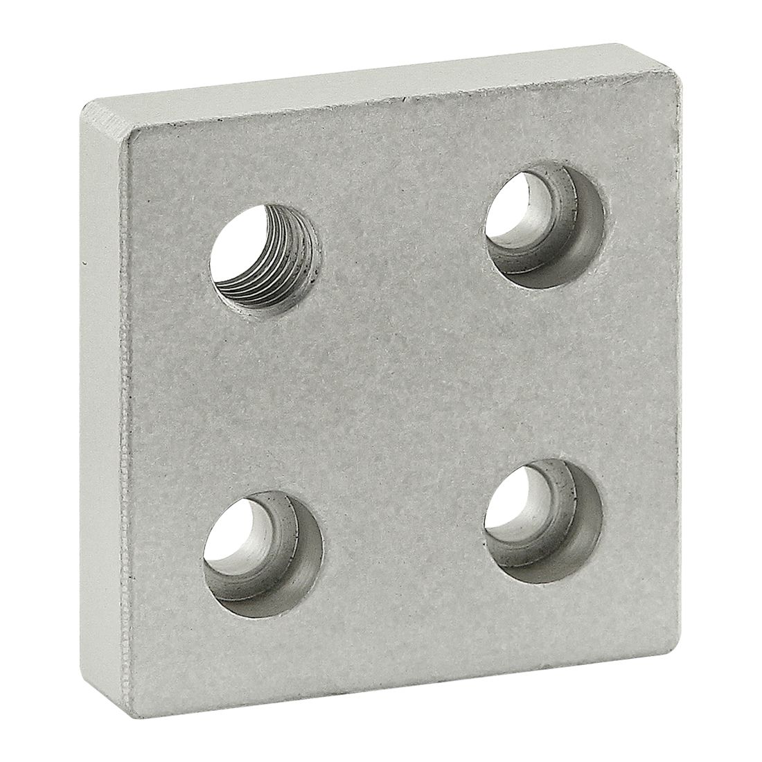 25-2142 - 25 Series 4 Hole - Offset Tap Base Plate: 50mm x 50mm with M ...