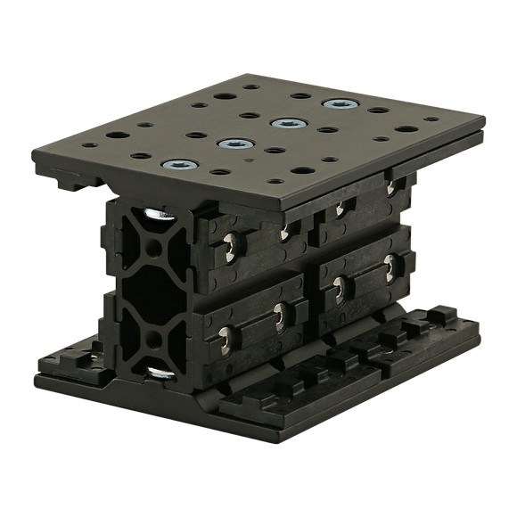 25-6737-BLACK -  25 Series Long - Double Mount Unibearing&trade; Assembly