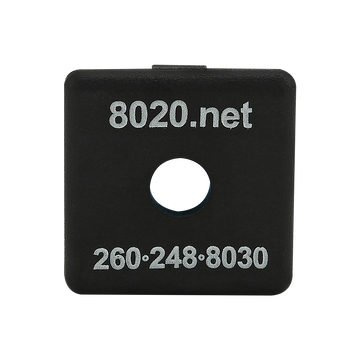 2015 -  10 Series End Cap with Push-In Fastener