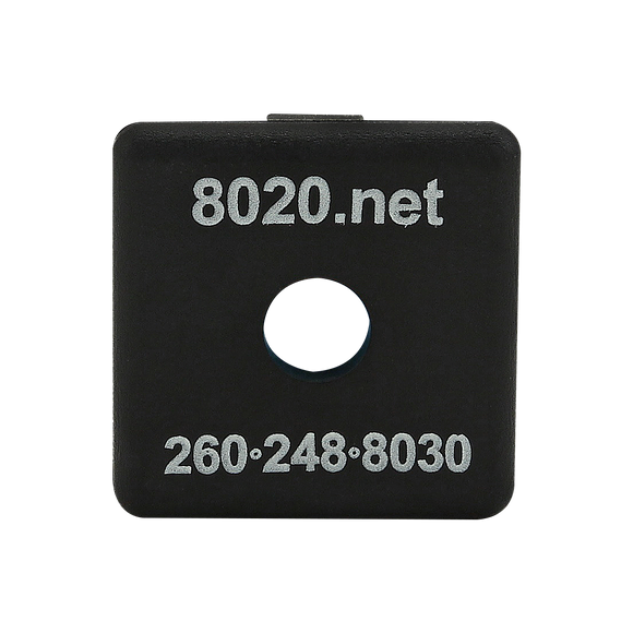 2015 -  10 Series End Cap with Push-In Fastener