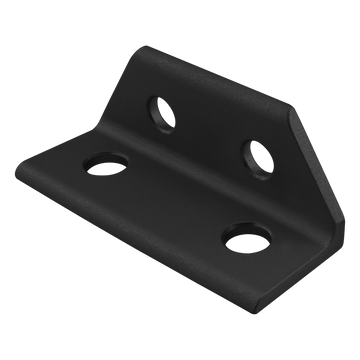4511-BLACK -  10 to 15 Series 4 Hole - Lite Wide Transition Inside Corner Bracket