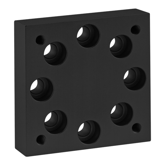 2407-BLACK -  15 Series Leveling Caster Base Plate