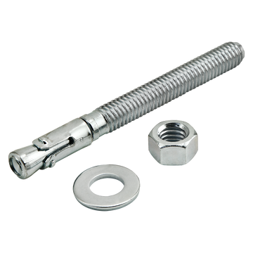 2902 -  Wedge Floor Anchor: 3/8-16 x 3.750"