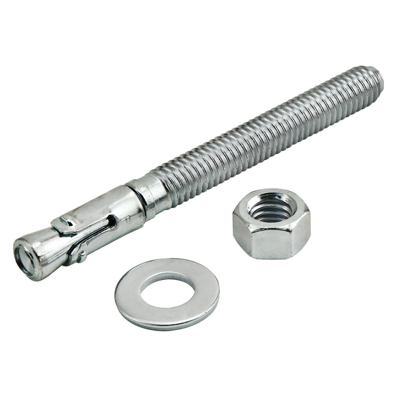 2902 -  Wedge Floor Anchor: 3/8-16 x 3.750"