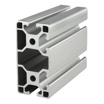 40-4084-LITE-6.05M -  40mm X 80mm T-SLOTTED EXTRUSION CLOSED FACE IJ 6.05M BAR