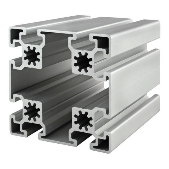 45-9090-6.05M -  90mm X 90mm T-SLOTTED EXTRUSION 6.05M BAR