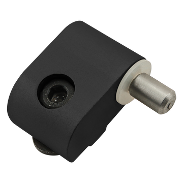 2075-BLACK -  10 Series Standard Lift-Off Hinge - Right Hand with Single Short Pin