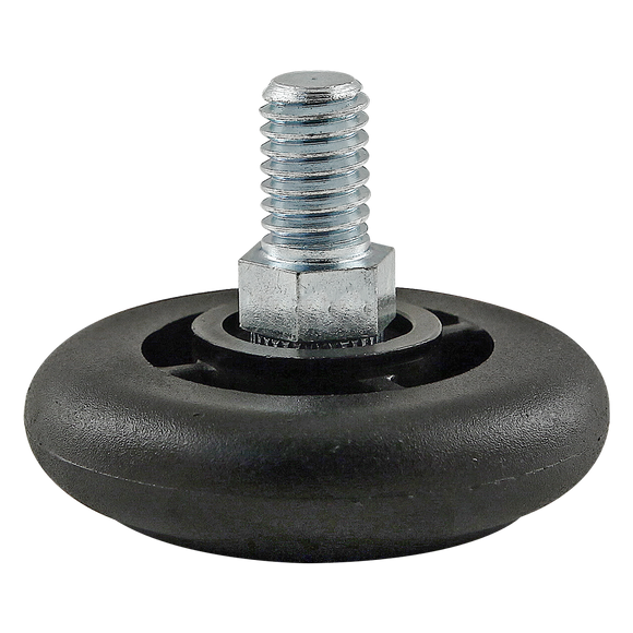 2204 -  Standard Floor Glide: 3/8-16 x .593"