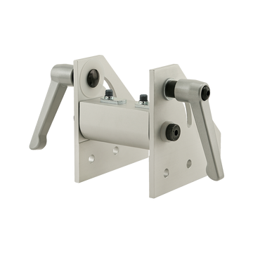 40-4318 -  40 Series 90 Degree Wide Double Pivot Bracket Assembly with "L" Handles