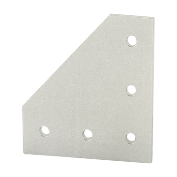 30-4351 -  30 Series 5 Hole - 90 Degree Angled Flat Plate