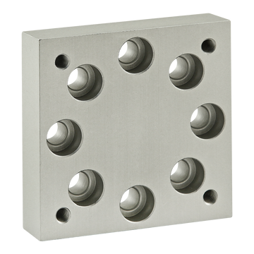 2407 -  15 Series Leveling Caster Base Plate
