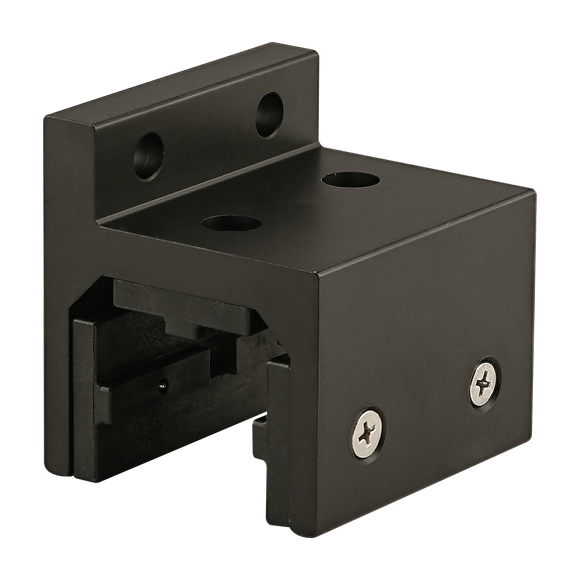 40-6815-BLACK -  40 Series 3 Slot Mount - Single Flange Short Standard Linear Bearing
