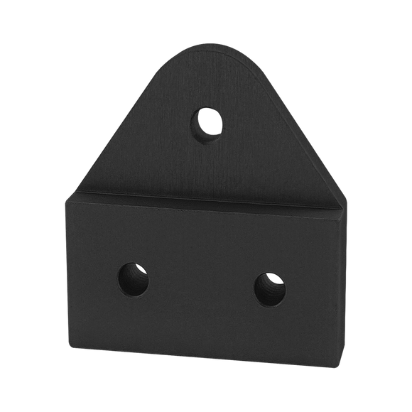 4392-BLACK -  15 Series 3 Hole - Recessed Triangular Pivot Plate