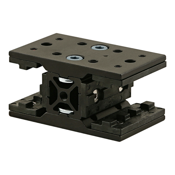 25-6734-BLACK -  25 Series Short - Double Mount Unibearing&trade; Assembly