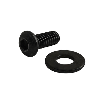 3367 -  Bolt Assembly: 1/4-20 x .625" Black BHSCS with Washer