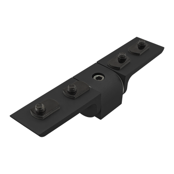 4432-BLACK -  15 Series Right Angle 90 Degree Dynamic Pivot Assembly with Dual "L" Arms