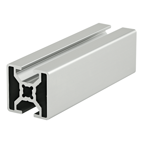 30-3004-6.05M -  30mm x 30mm BI-SLOT OPPOSITE T-SLOTTED EXTRUSION