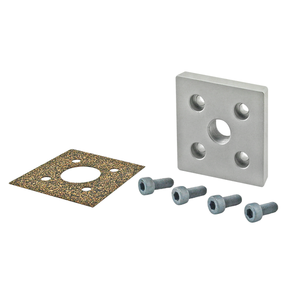 40-2160 -  40 Series 5-Hole Square Pressure Manifold Feed Plate