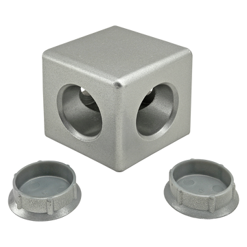 14174 -  45 Series 2 Way - Light Squared Corner Connector