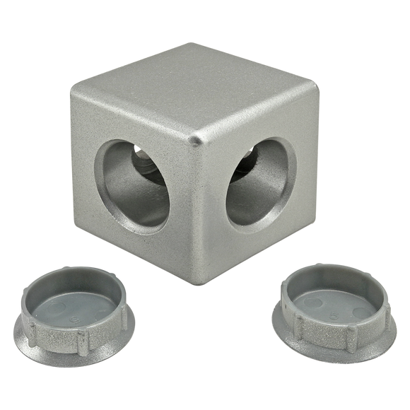 14174 -  45 Series 2 Way - Light Squared Corner Connector
