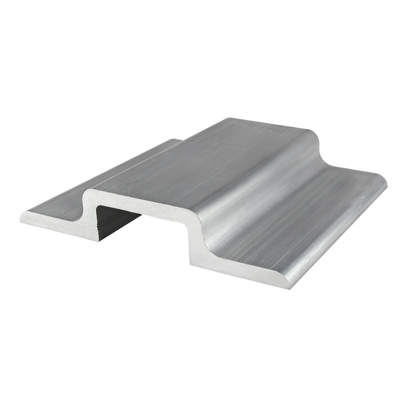 40-8513-4M -  40 S DOUBLE RETAINER ANGLE PROFILE-MILL FINISH 4M BAR
