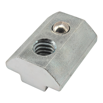 13054 -  1/4-20 Self-Aligning Slide-in T-Nut with Ball Spring