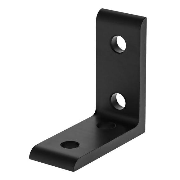 4115-BLACK -  10 Series 4 Hole - Tall Inside Corner Bracket