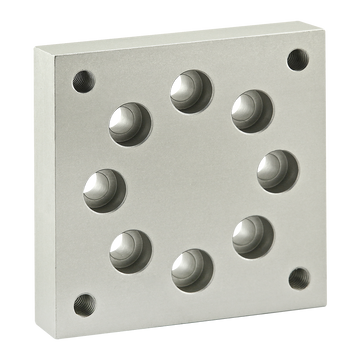 40-2408 -  40 Series Leveling Caster Base Plate